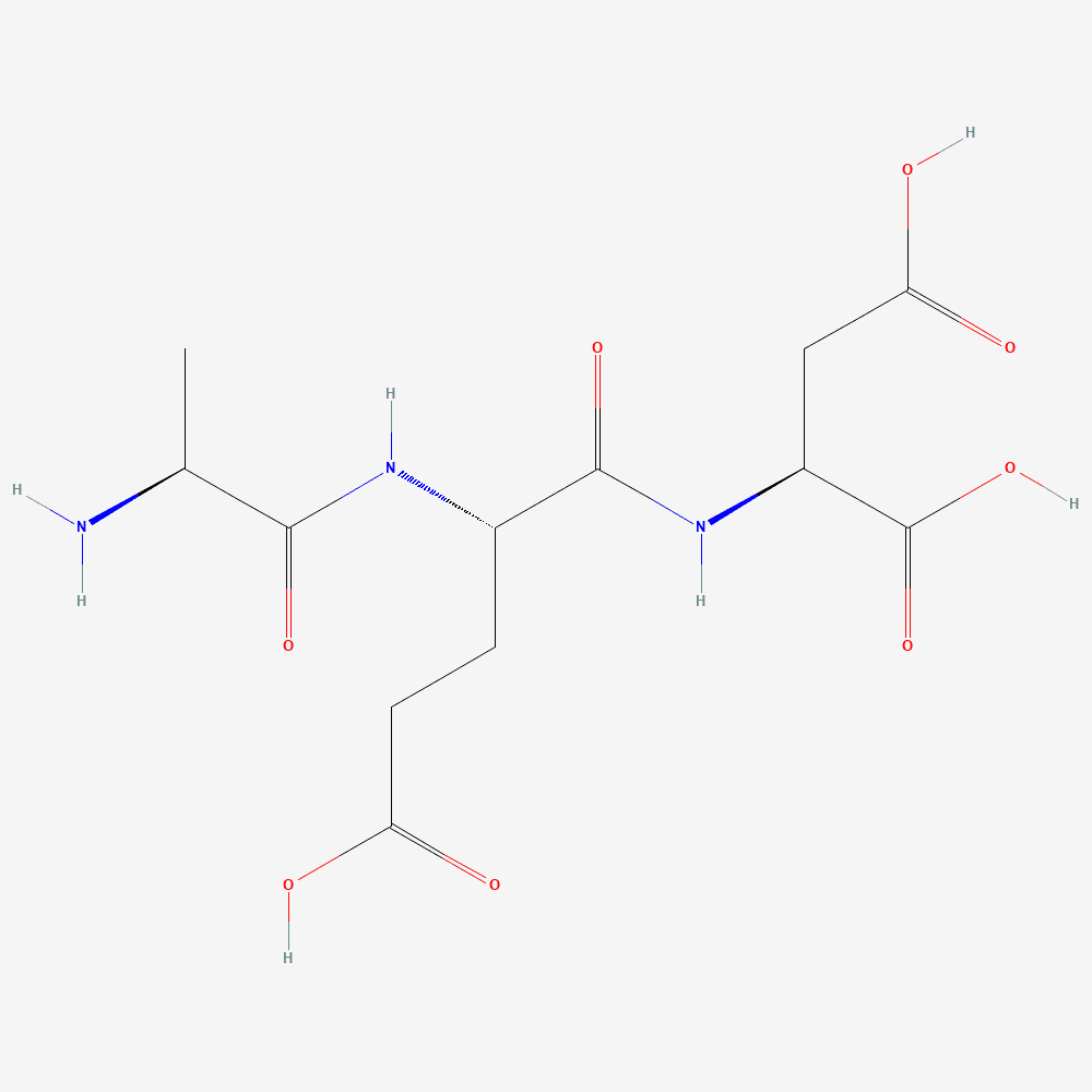 PubChem 2D chemical structure of Cartalax / Ala-Glu-Asp, CID 87815447
